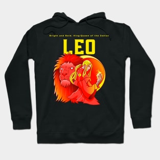 Bright and Bold, King/Queen of the Zodiac Hoodie